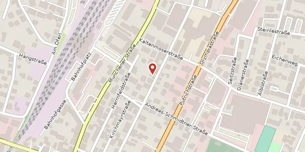 Karte der Umgebung von Karl-Böhaimb-Str. 23, 82362 Weilheim