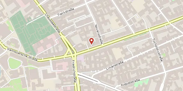 Karte der Umgebung von Torstraße 223, 10115 Berlin