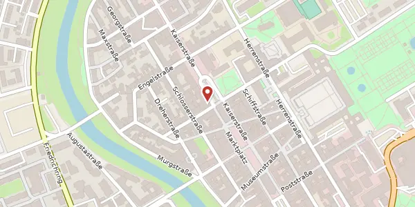 Karte der Umgebung von Kaiserstraße 49, 76437 Rastatt