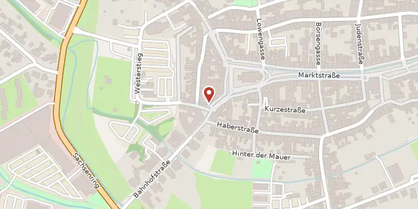 Karte der Umgebung von Sackstraße 2, 37115 Duderstadt