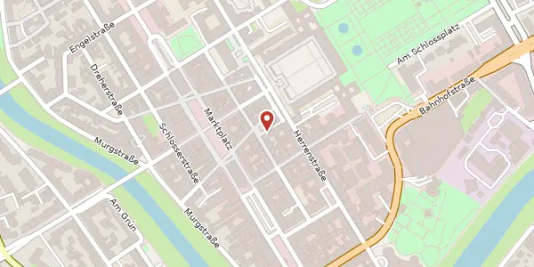 Karte der Umgebung von Rossistraße 2, 76437 Rastatt