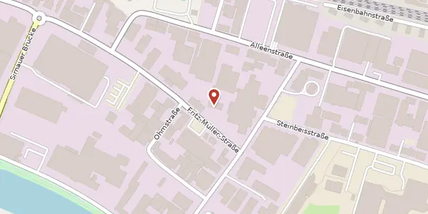 Karte der Umgebung von Fritz-Müller-Straße 145, 73730 Esslingen