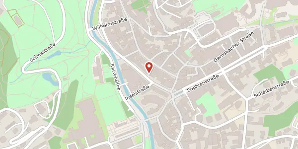 Karte der Umgebung von Luisenstraße 10, 76530 Baden-Baden