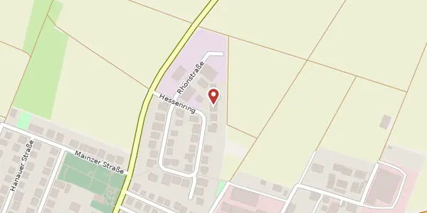 Karte der Umgebung von Hessenring 41, 61200 Wölfersheim