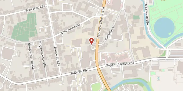 Karte der Umgebung von Hannoversche Straße 50, 29221 Celle