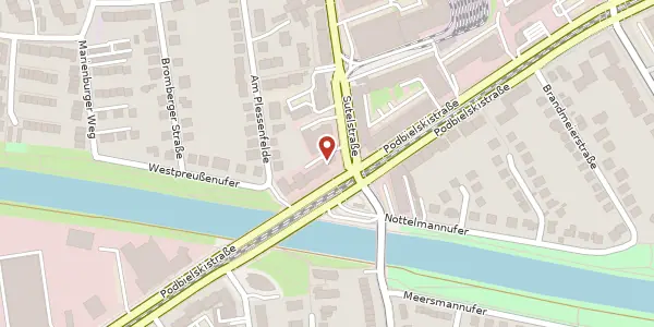 Karte der Umgebung von Sutelstraße 79, 30659 Hannover