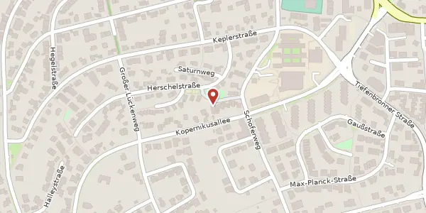 Karte der Umgebung von Marsweg 4, 75175 Pforzheim
