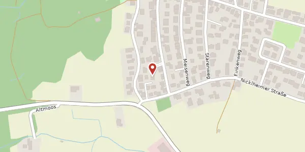 Karte der Umgebung von Nicklheimer Str. 54 e, 83064 Raubling