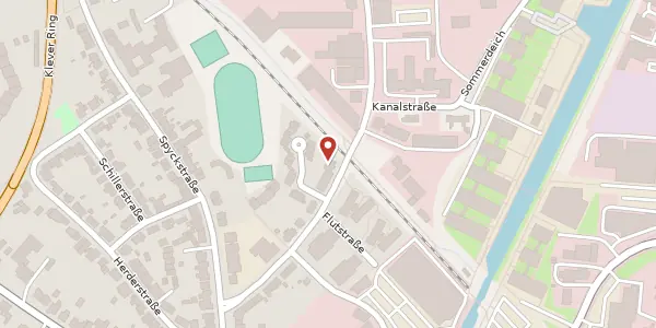 Karte der Umgebung von Flutstr. 37, 47533 Kleve