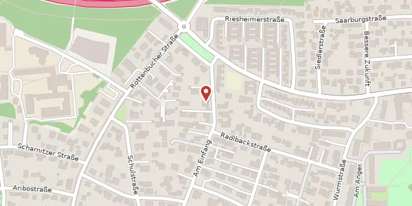 Karte der Umgebung von Radlbäckstr. 21, 82166 Gräfelfing