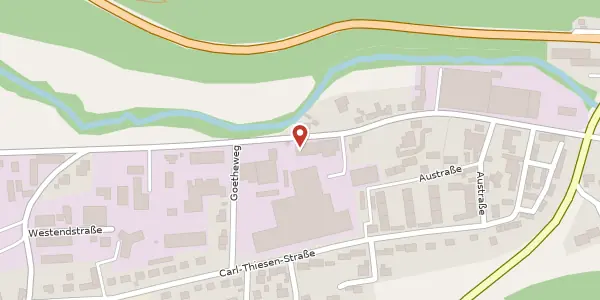 Karte der Umgebung von Kulmbacher Straße 27 A, 95460 Bad Berneck