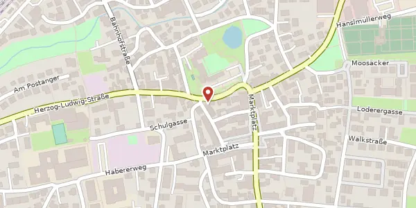 Karte der Umgebung von Herzog-Ludwig-Str. 9, 85570 Markt Schwaben