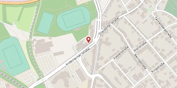 Karte der Umgebung von Andernacher Straße 69, 56564 Neuwied