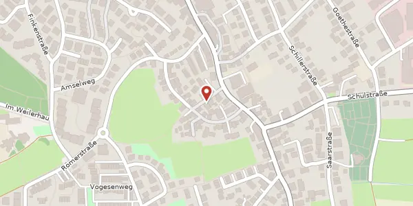 Karte der Umgebung von Pfarrstraße 5, 70794 Filderstadt