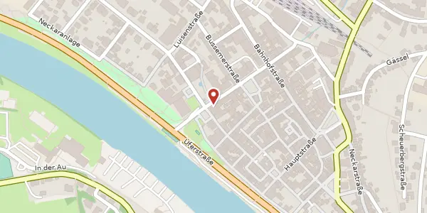 Karte der Umgebung von Friedrichstraße 1, 69412 Eberbach
