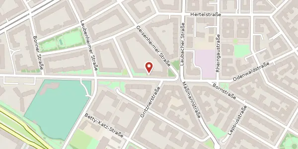 Karte der Umgebung von Kreuznacher Straße 16, 14197 Berlin