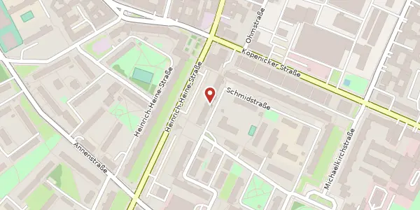 Karte der Umgebung von Heinrich-Heine-Straße 5, 10179 Berlin