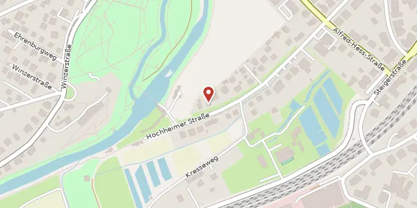 Karte der Umgebung von Hochheimer Straße 35 d, 99094 Erfurt