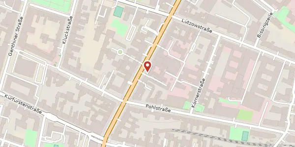 Karte der Umgebung von Potsdamer Straße 91, 10785 Berlin
