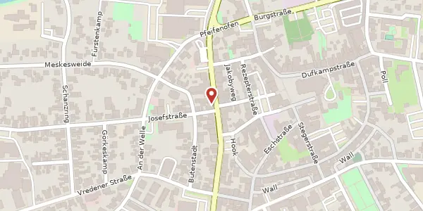 Karte der Umgebung von Grabenstr. 37, 48703 Stadtlohn