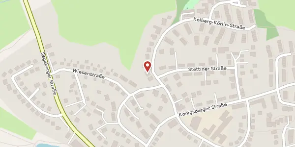 Karte der Umgebung von Kolberg-Körlin-Straße 2a, 23843 Bad Oldesloe