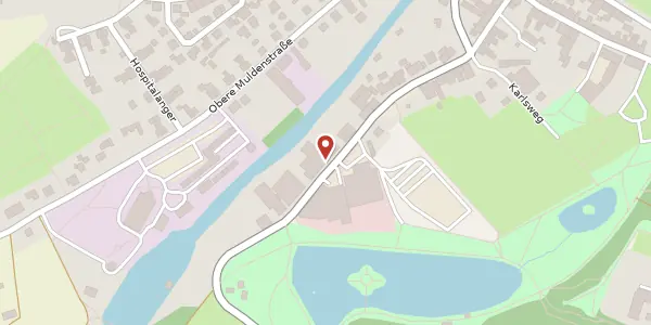 Karte der Umgebung von Wehrstraße 13 d, 08371 Glauchau