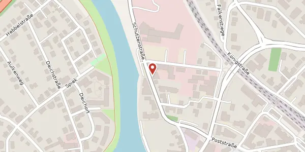 Karte der Umgebung von Schützenstr. 24, 49716 Meppen