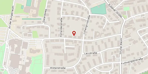 Karte der Umgebung von Tannhäuserstr. 27a, 95445 Bayreuth