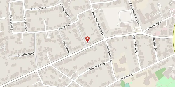 Karte der Umgebung von Bernhard-Eyberg-Str. 38, 51427 Bergisch Gladbach