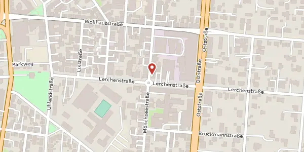 Karte der Umgebung von Mönchseestraße 52, 74072 Heilbronn