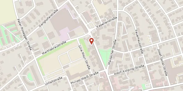 Karte der Umgebung von Augsburger Str. 29, 82256 Fürstenfeldbruck