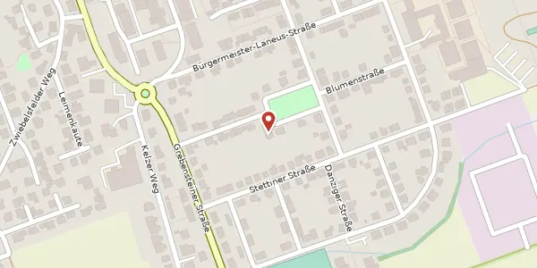 Karte der Umgebung von Blumenstraße 12, 34369 Hofgeismar