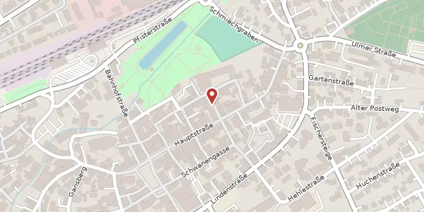 Karte der Umgebung von Gymnasiumstraße 4, 89584 Ehingen