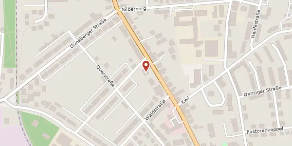 Karte der Umgebung von Geesthachter Straße 38, 21502 Geesthacht