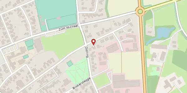 Karte der Umgebung von Marbecker Str. 42, 46348 Raesfeld