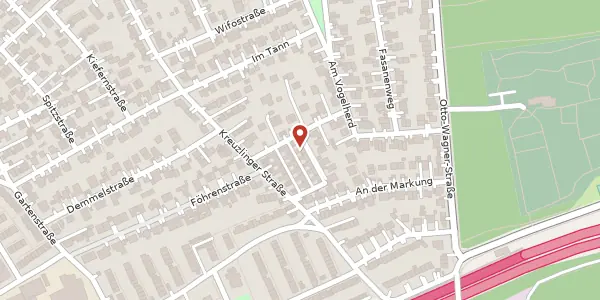 Karte der Umgebung von Rotkäppchenweg 24, 82110 Germering