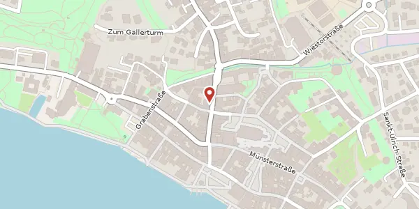 Karte der Umgebung von Franziskanerstraße 15, 88662 Überlingen