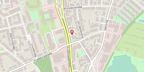 Karte der Umgebung von Universitätsstr. 101, 44789 Bochum