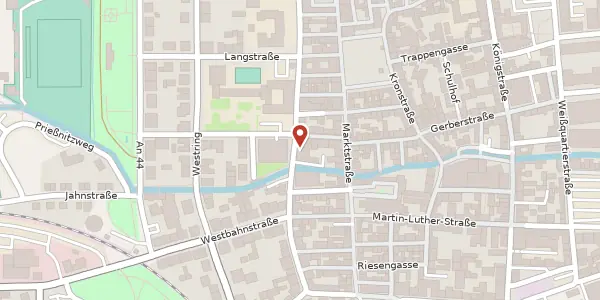 Karte der Umgebung von Waffenstraße 15, 76829 Landau in der Pfalz