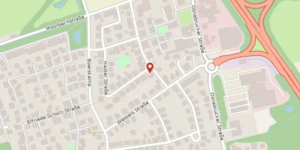 Karte der Umgebung von Holthauser Str. 1, 49134 Wallenhorst