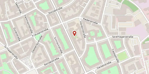 Karte der Umgebung von Sallstraße 61, 30171 Hannover