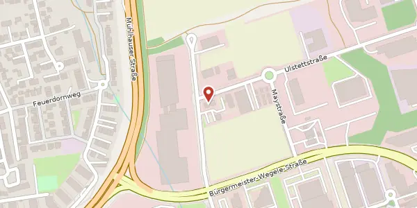 Karte der Umgebung von Ammannstr. 6, 86167 Augsburg