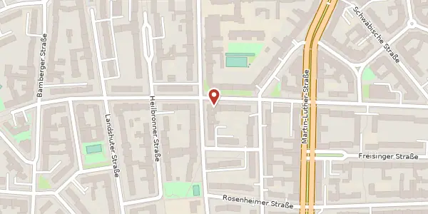 Karte der Umgebung von Barbarossastraße 43, 10779 Berlin