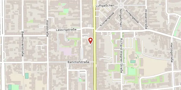 Karte der Umgebung von Frankfurter Str. 69, 63263 Neu-Isenburg