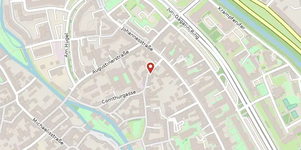 Karte der Umgebung von Gotthardtstraße 9, 99084 Erfurt