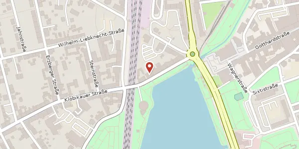 Karte der Umgebung von Teichstraße 15, 06217 Merseburg
