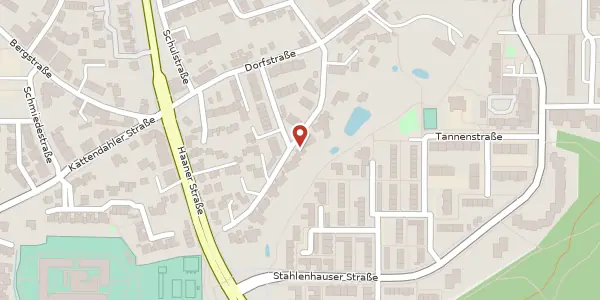 Karte der Umgebung von Alte Kölner Straße 7A, 40699 Erkrath