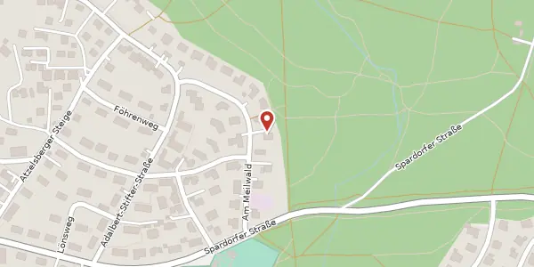 Karte der Umgebung von Am Meilwald 41, 91054 Erlangen