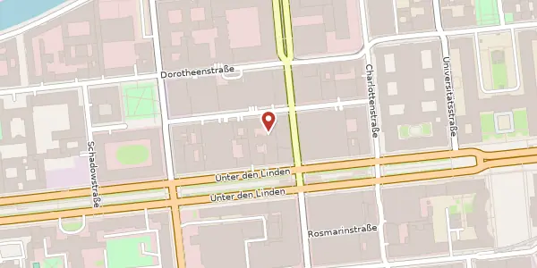 Karte der Umgebung von Mittelstraße 53, 10117 Berlin