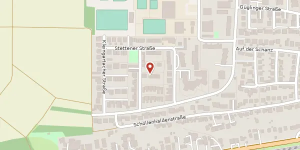 Karte der Umgebung von Niederhofener Straße 26, 74080 Heilbronn